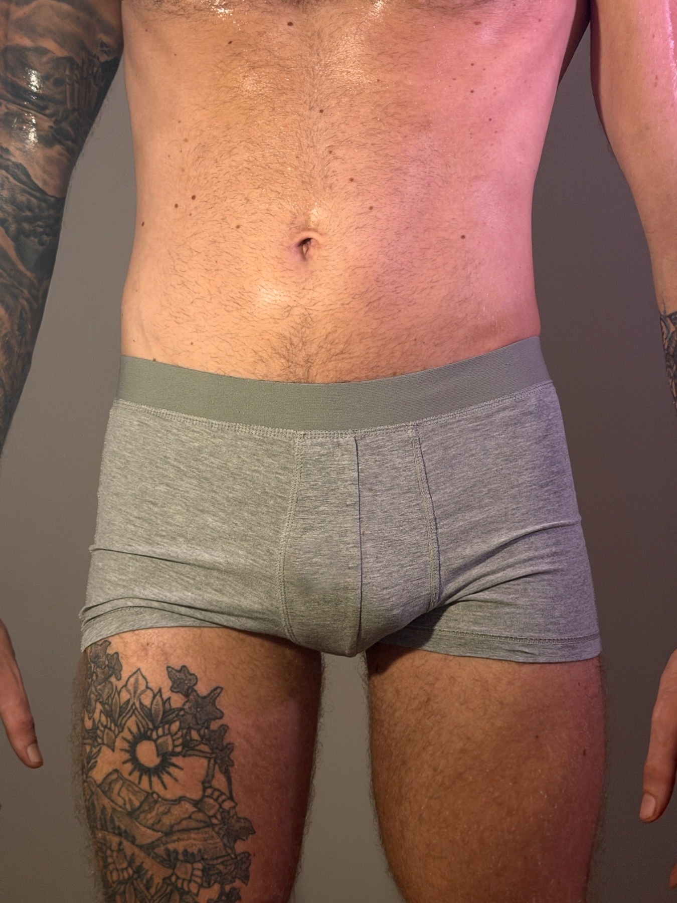 Unbranded Trunks | Grey Melange | Size S